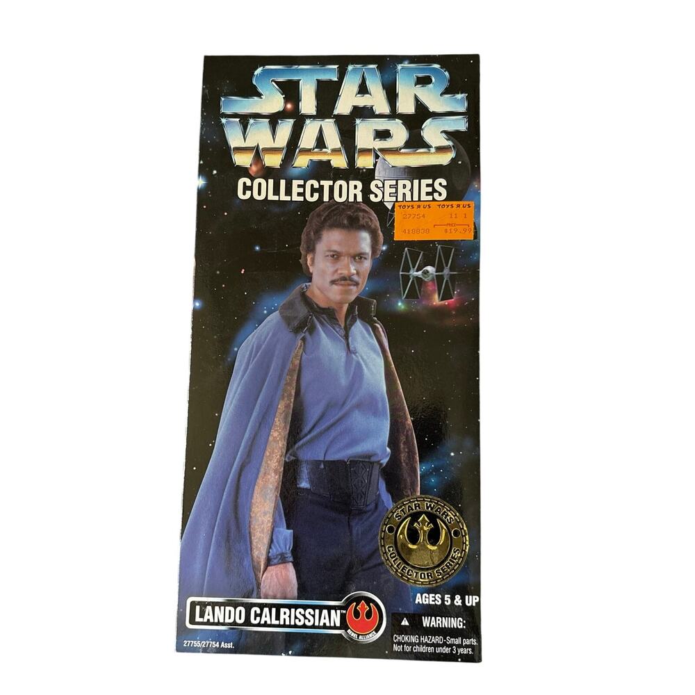 Star Wars Collector Series Vintage Lando Calrissian New in Box 12" Figure - 1996